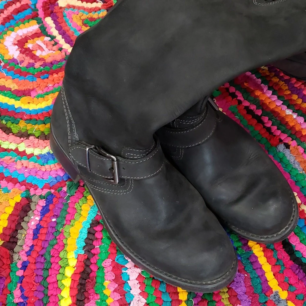 Clarks Leather Riding Style Boots size 9 - Picture 7 of 8